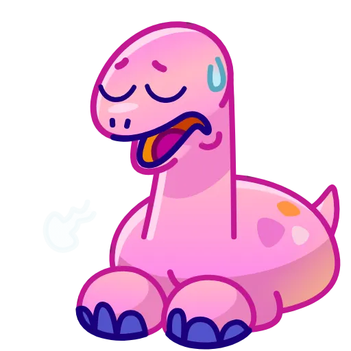 Стикер 9 Modern Dinosaur