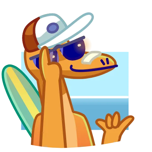 Стикер 27 Modern Dinosaur