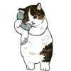 Стикер 61 Котики Mofusand