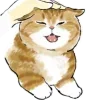 Стикер 31 Котики Mofusand