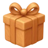 🤩 Эмодзи «Светло коричневые буквы» для Telegram