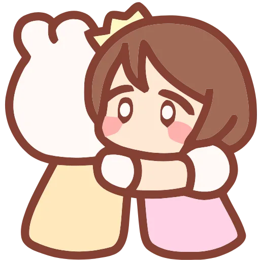 Стикер 37 Momo & Mimi
