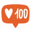 💯 Эмодзи «Жёлтые буквы, значки, фразы» для Telegram