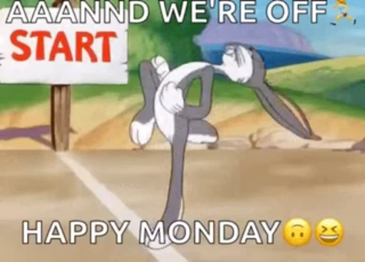 🤨 Стикер «Monday» для Telegram