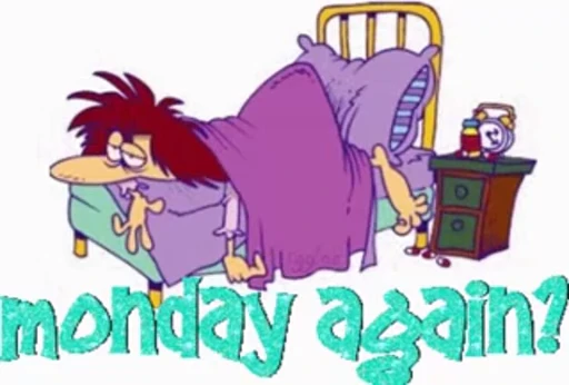 🤨 Стикер «Monday» для Telegram