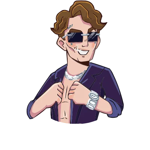 😎 Эмодзи «MONEYKEN x INSTASAMKA» для Telegram