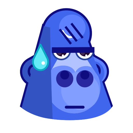 😓 Стикер «Movin Monkey» для Telegram