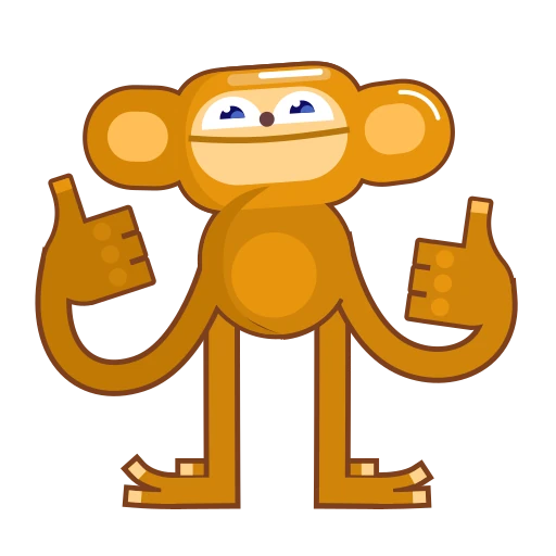 👍 Стикер «Movin Monkey» для Telegram
