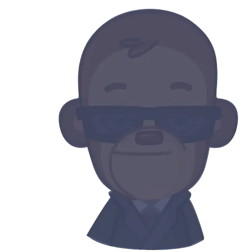 Стикер 11 Monkey Puppet