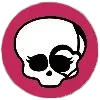 Стикер 13 💀 Набор эмоджи с куклами «Monser High Монстер Хай»