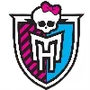 Стикер 2 💀 Набор эмоджи с куклами «Monser High Монстер Хай»