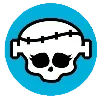 Стикер 10 💀 Набор эмоджи с куклами «Monser High Монстер Хай»