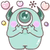 😍 Эмодзи «Monster» для Telegram