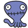 Стикер 19 Monsters