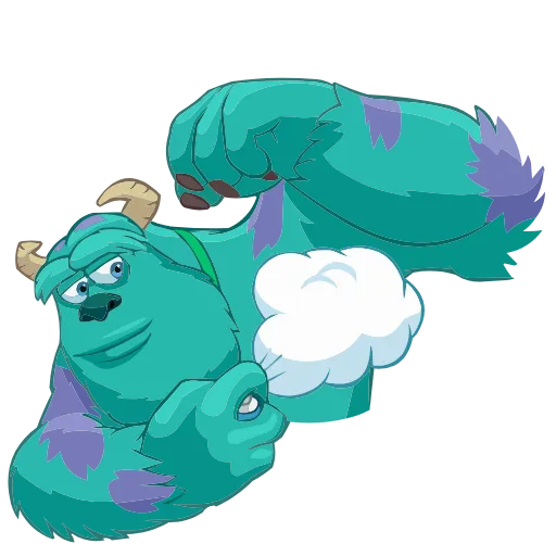Стикер 47 Monsters Inc. HD