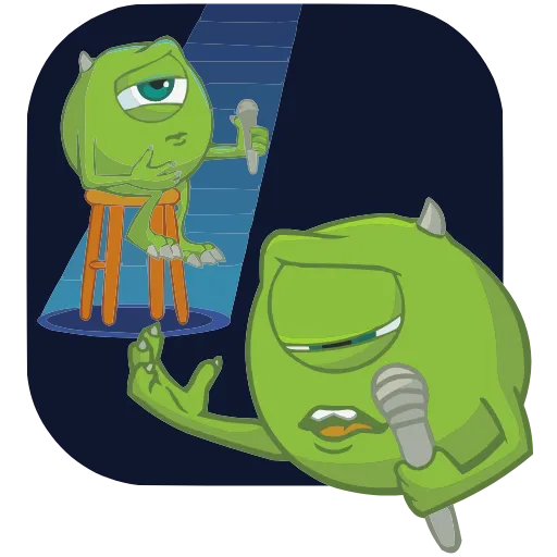 Стикер 15 Monsters Inc. HD