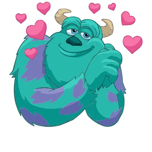 Стикер 49 Monsters Inc. HD