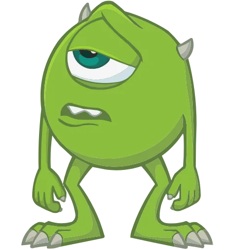 Стикер 17 Monsters Inc. HD