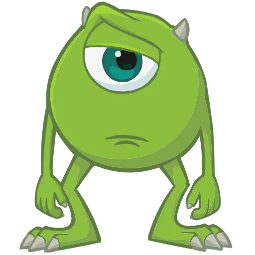 Стикер 14 Monsters Inc. HD