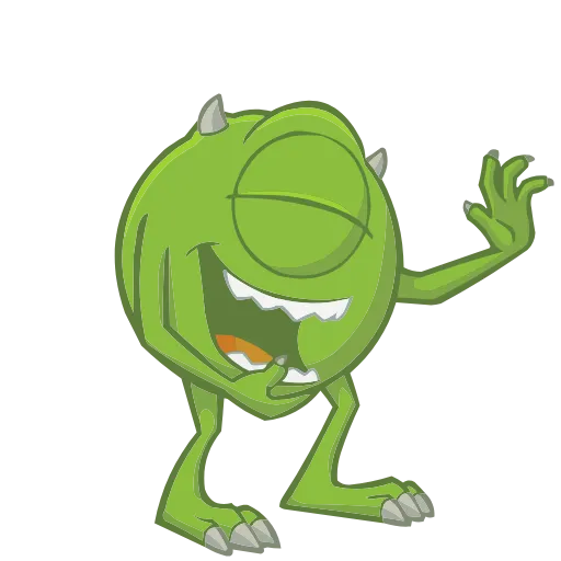 Стикер 31 Monsters Inc. HD