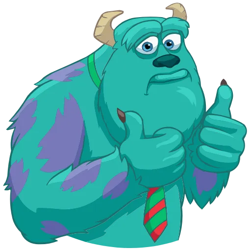 Стикер 48 Monsters Inc. HD