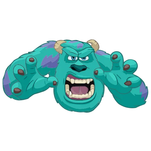 Стикер 37 Monsters Inc. HD