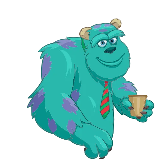 Стикер 43 Monsters Inc. HD