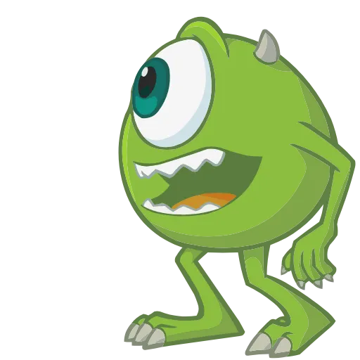 Стикер 19 Monsters Inc. HD
