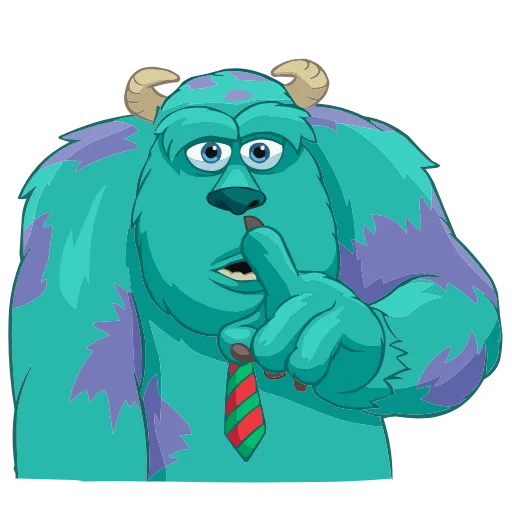 Стикер 53 Monsters Inc. HD