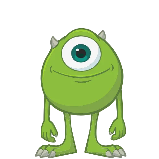 Стикер 28 Monsters Inc. HD