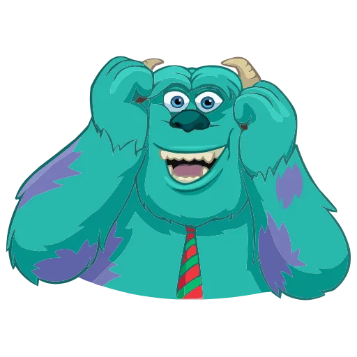 Стикер 44 Monsters Inc. HD