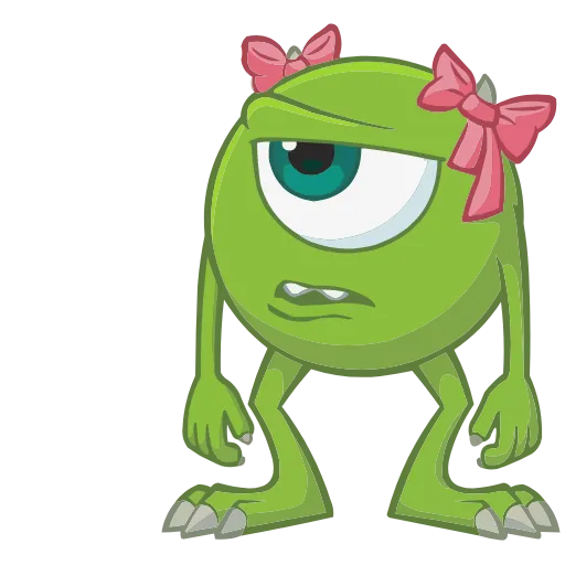 Стикер 23 Monsters Inc. HD