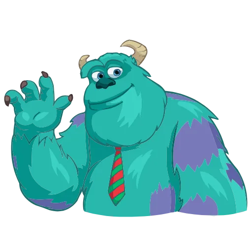 Стикер 55 Monsters Inc. HD