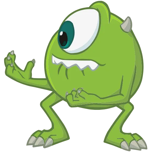 Стикер 12 Monsters Inc. HD