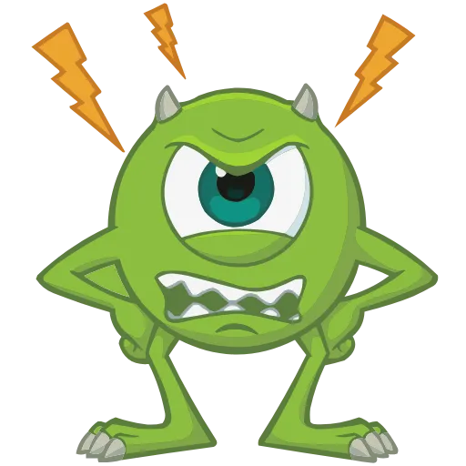 Стикер 20 Monsters Inc. HD