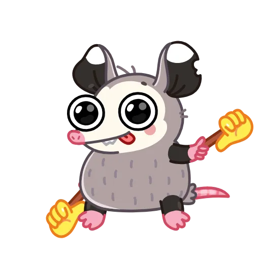Стикер 23 Monty Opossum