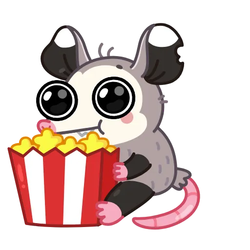 Стикер 4 Monty Opossum