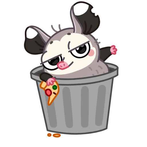 Стикер 10 Monty Opossum