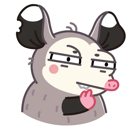 Стикер 5 Monty Opossum