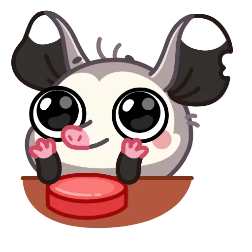 Стикер 24 Monty Opossum