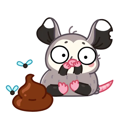Стикер 20 Monty Opossum