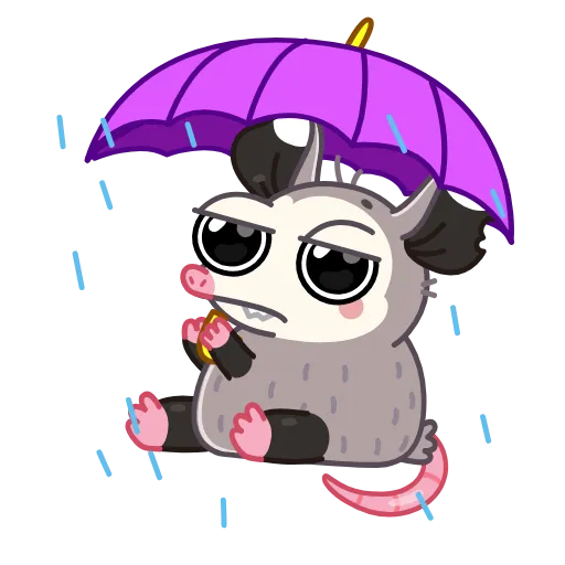 Стикер 17 Monty Opossum