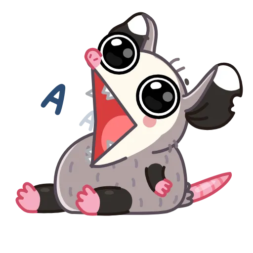 Стикер 12 Monty Opossum