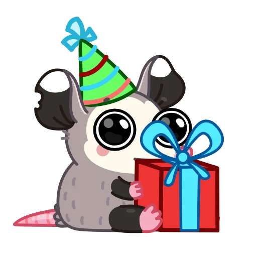 Стикер 19 Monty Opossum