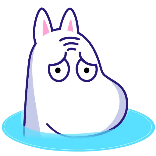 Стикер 4 Moomin