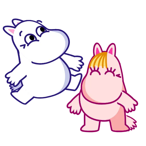 Стикер 17 Moomin