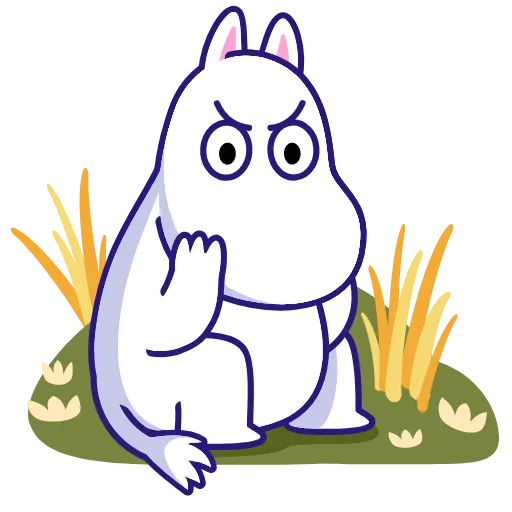 Стикер 7 Moomin