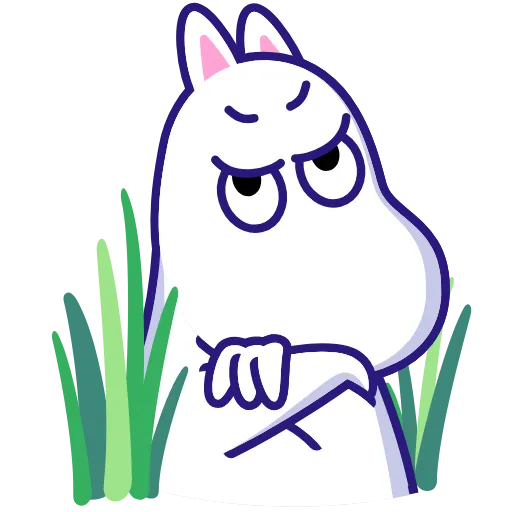Стикер 22 Moomin