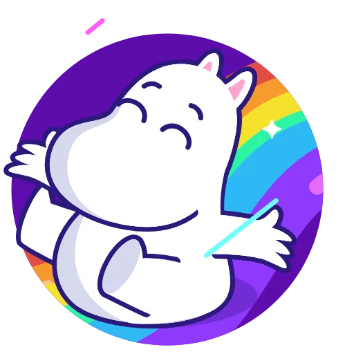Стикер 25 Moomin