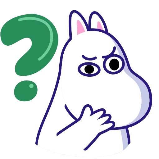 Стикер 18 Moomin